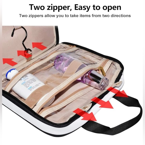 Accessories Nwot Hanging Travel Toiletry Bag For Women Large Capacity